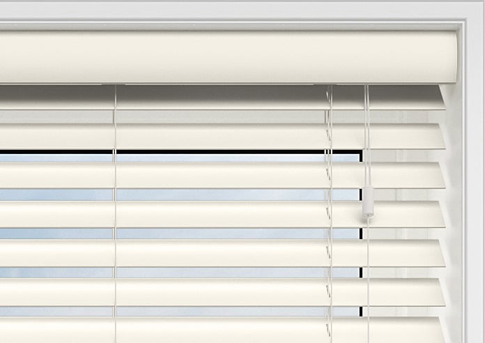 Ecowood, Ivory Cream Satin - Motorised Venetian Blind - Image 8